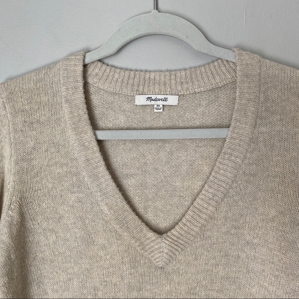 madewell bubble sleeve sweater dress - Picture 6 of 6